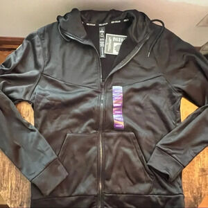 RBX | X-Train colorblock fleece full zip mens hoodie. Size:M